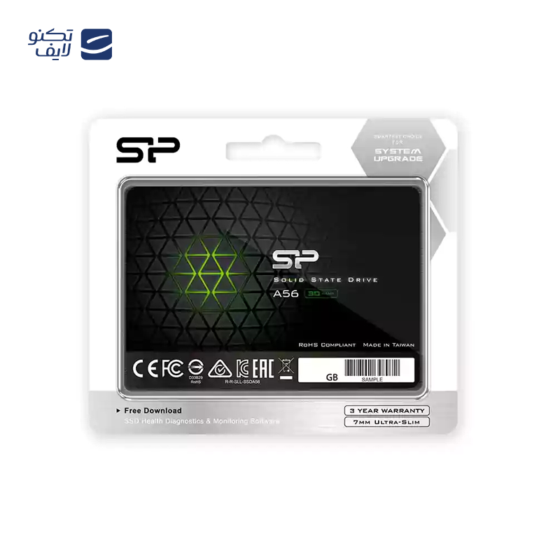 اس اس دی اینترنال SATA3.0 سیلیکون پاور مدل Ace A56 ظرفیت 256 گیگابایت 