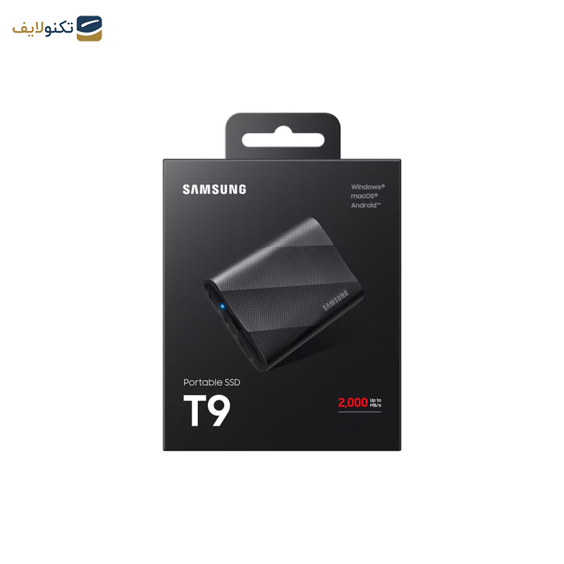 حافظه SSD اکسترنال سامسونگ مدل Portable SSD T9 ظرفیت 4 ترابایت