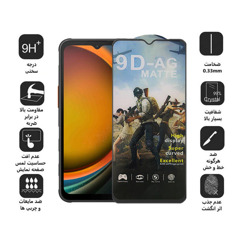 محافظ صفحه نمایش مات اپیکوی مدل Gaming1080 مناسب برای گوشی موبایل سامسونگ Galaxy A14 4G/5G /Xcover7