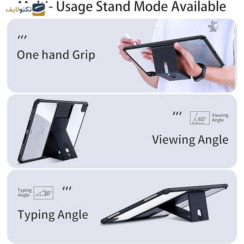 کاور اپیکوی مدل Xundd Stand Holder مناسب برای تبلت اپل iPad Air 11 2024 / Air 10.9 2022 / Air 4 / Air 5 / Air 6 / Air 2020 / Ipad Pro 11 2020 / 2021 / 2022