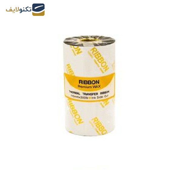 ریبون پرینتر لیبل زن مدل Premium Wax 110mm x 300m 