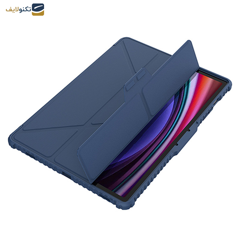 کیف کلاسوری نیلکین مدل Camshield Bumper Flip Folding مناسب برای تبلت سامسونگ Galaxy Tab S9 Plus