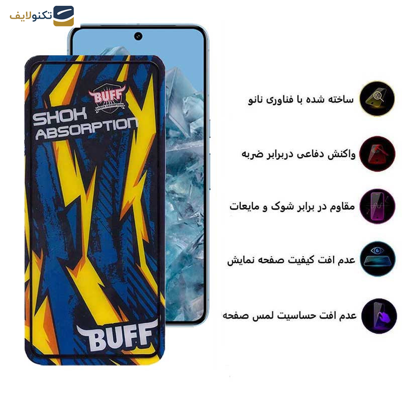 محافظ صفحه نمایش بوف مدل Shock-Shock مناسب برای گوشی موبایل گوگل Pixel 8 Pro/ 7 Pro