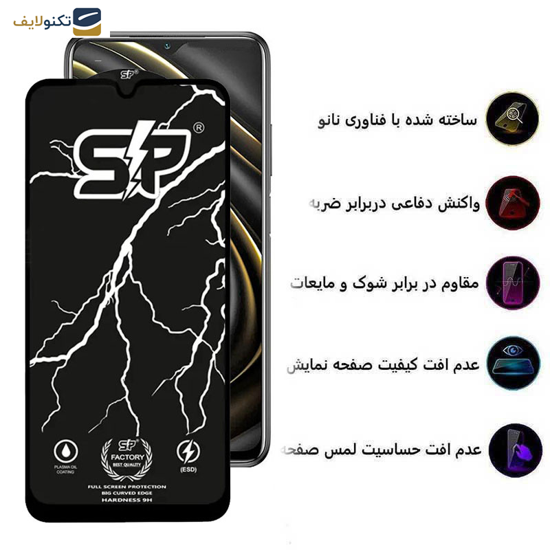 محافظ صفحه نمایش اپیکوی مدل SP Factory مناسب برای گوشی موبایل شیائومی Poco M3/Poco M2 Reloaded/Poco M2 4G