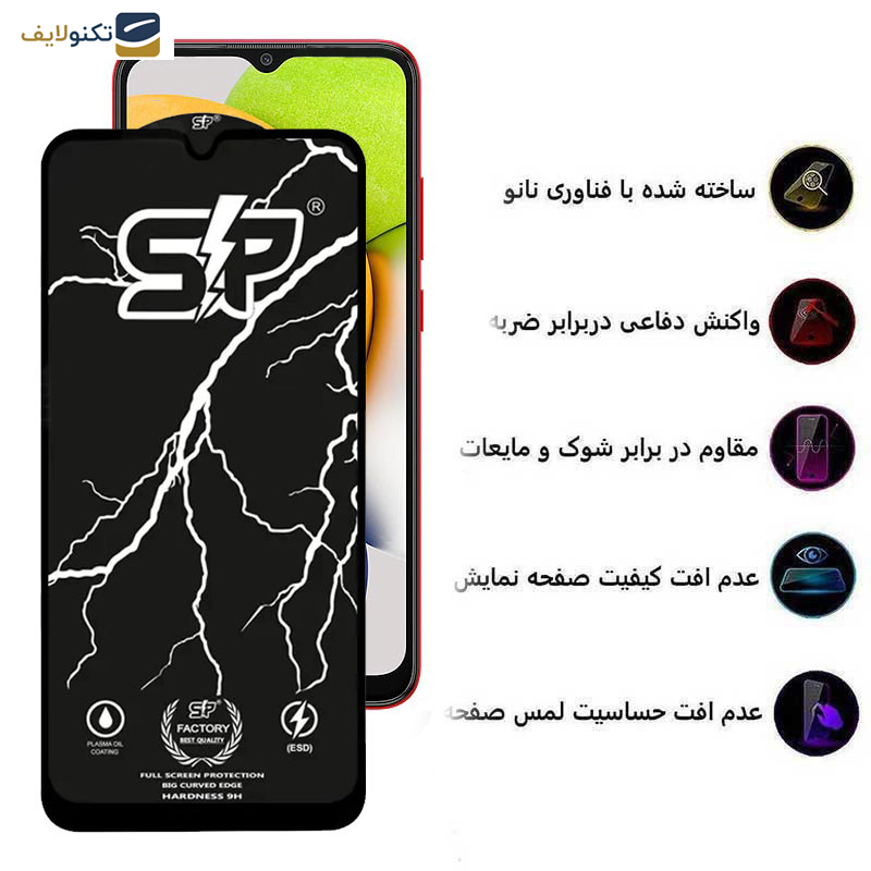 محافظ صفحه نمایش اپیکوی مدل SP Factory مناسب برای گوشی موبایل سامسونگ Galaxy A03 4G/A03s 4G/A03 Core 4G/A02 4G/A02s 4G