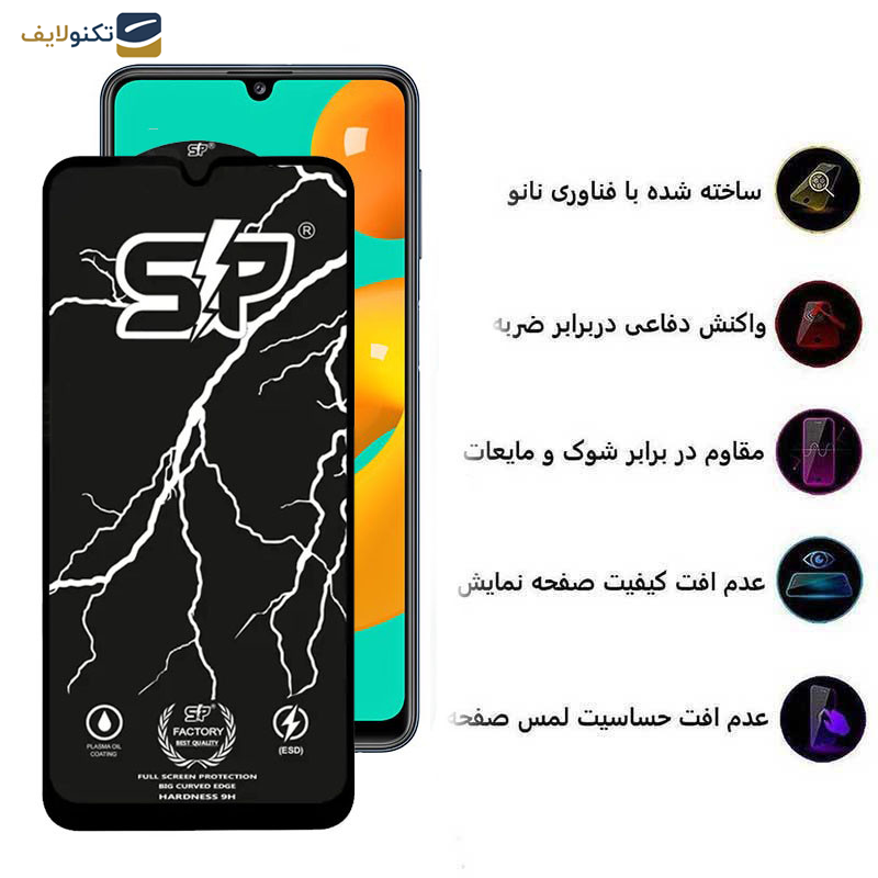 محافظ صفحه نمایش اپیکوی مدل SP Factory مناسب برای گوشی موبایل سامسونگ Galaxy M32 4G/M31 Prime 4G/M30s 4G/M30 4G