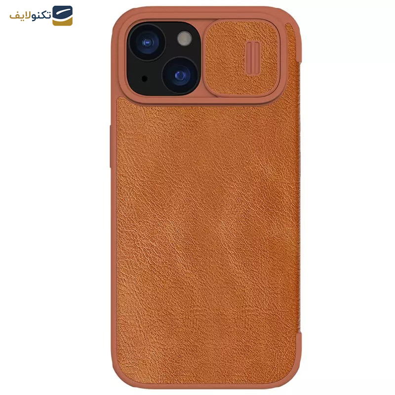  کیف کلاسوری نیلکین مدل Qin Pro Leather مناسب برای گوشی موبایل اپل iPhone 15