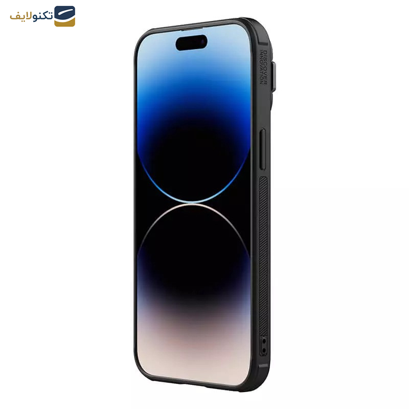 کاور نیلکین مدل Textured Prop fiber nylon مناسب برای گوشی موبایل اپل iPhone 15 Pro  