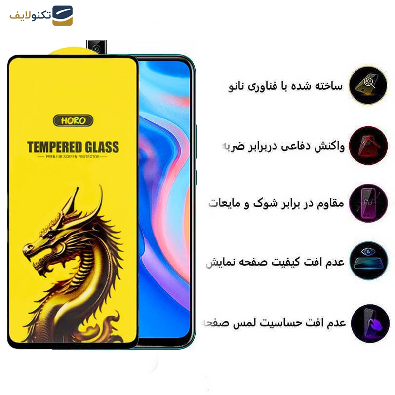 محافظ صفحه نمایش اپیکوی مدل Golden Dragon مناسب برای گوشی موبایل هوآوی  Y9 Prime 2019