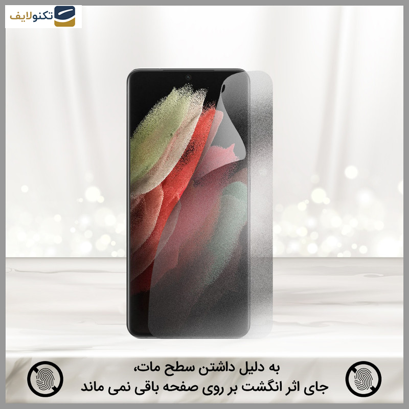 محافظ صفحه نمایش مات راک اسپیس مدل  180M-01G مناسب برای گوشی موبایل  سامسونگ Galaxy S21 Ultra 5G