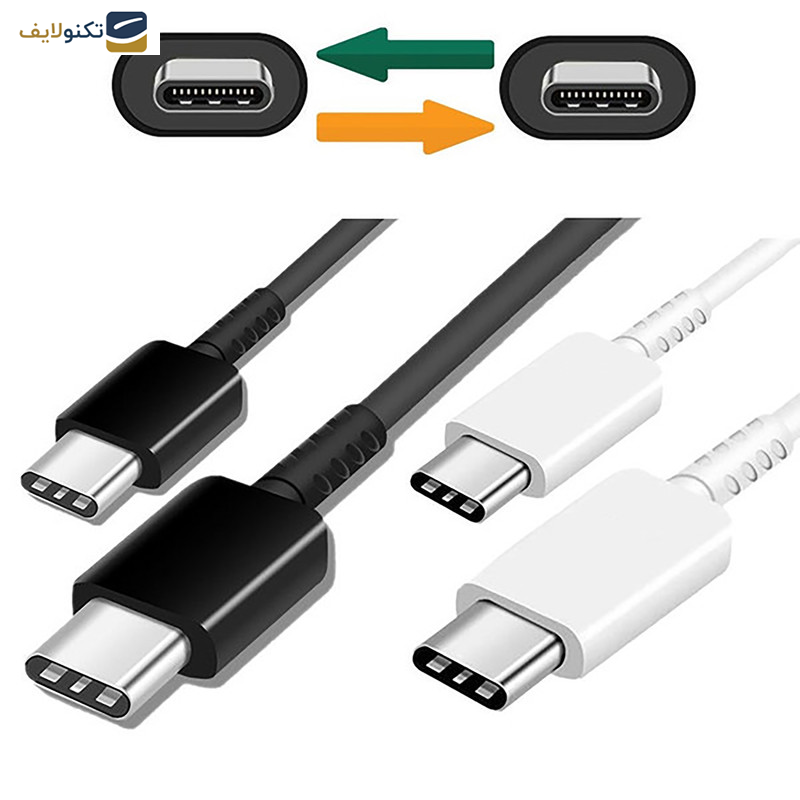 کابل USB-C سامسونگ مدل EP-DA705BBEGWW طول 1 متر