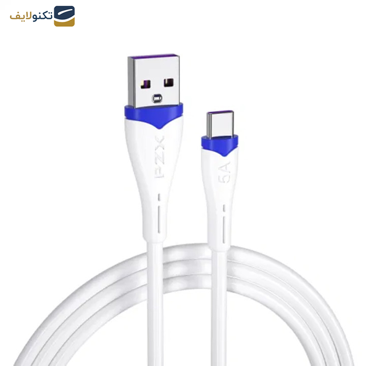 کابل تبدیل USB به usb-C پی زد ایکس مدل V156 طول 1.5 متر