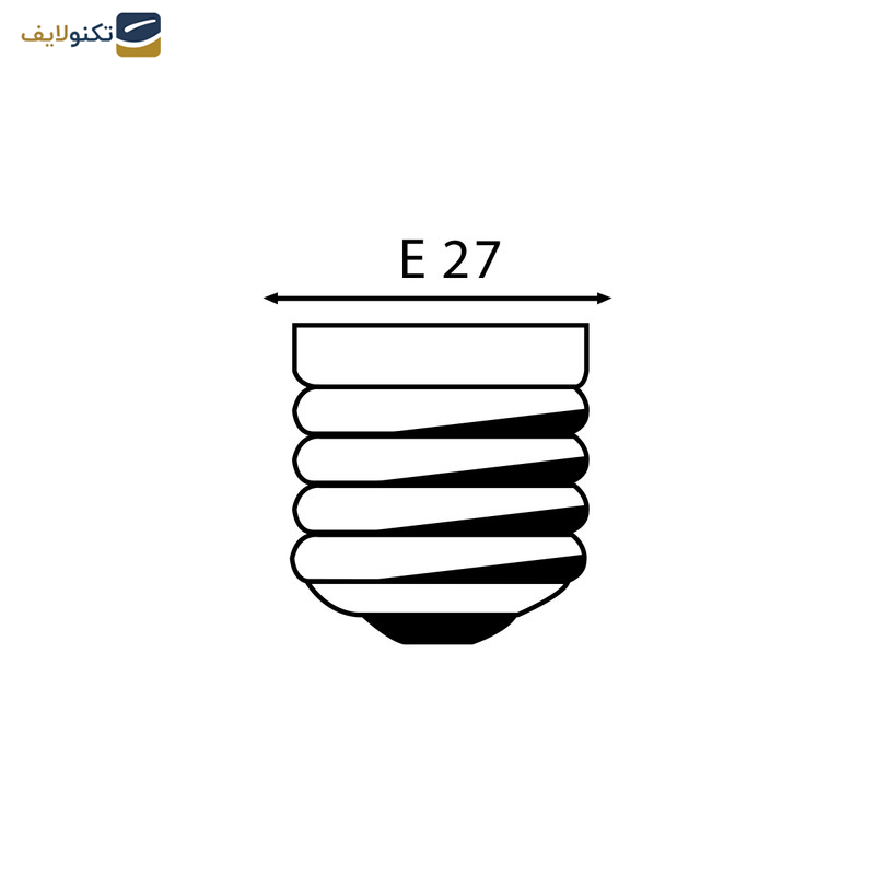لامپ 30 وات شی کاریزما مدل ارسلان پایه E27