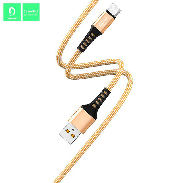 کابل تبدیل USB به microUSB دنمن مدل D02V طول 1 متر