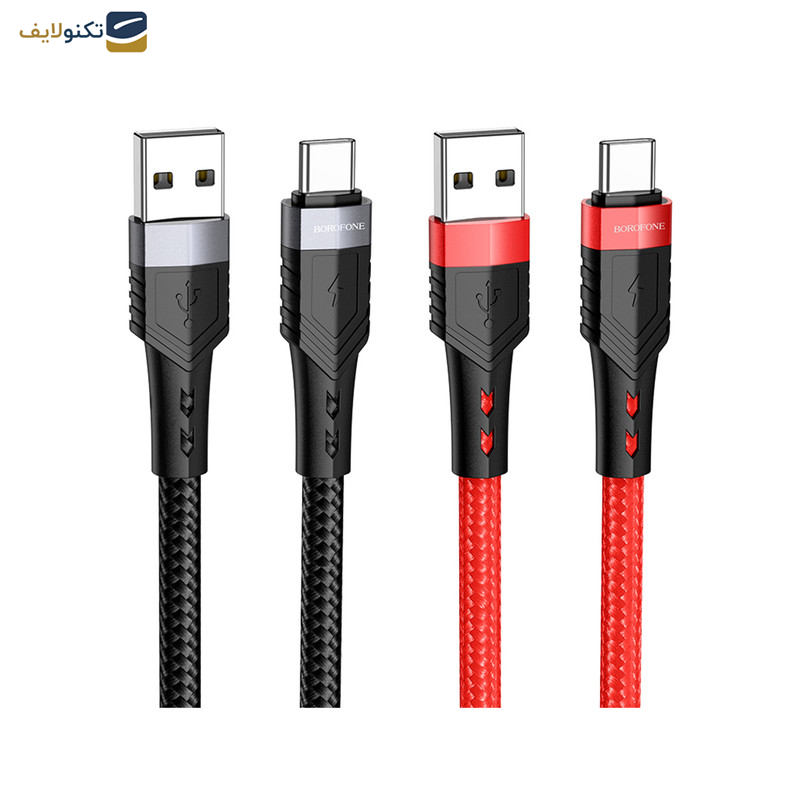 کابل تبدیل USB به USB-C بروفون مدل BU35 طول 1.2 متر