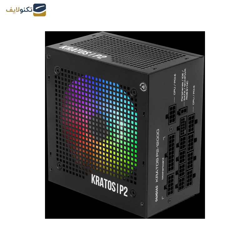 منبع تغذیه کامپیوتر گیم دیاس مدل KRATOS P2-1200G