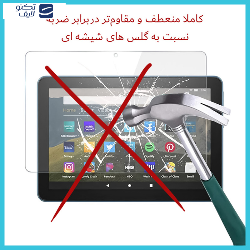 محافظ صفحه نمایش شفاف راک اسپیس مدل Resistant مناسب برای تبلت مایکروسافت Surface Pro 9