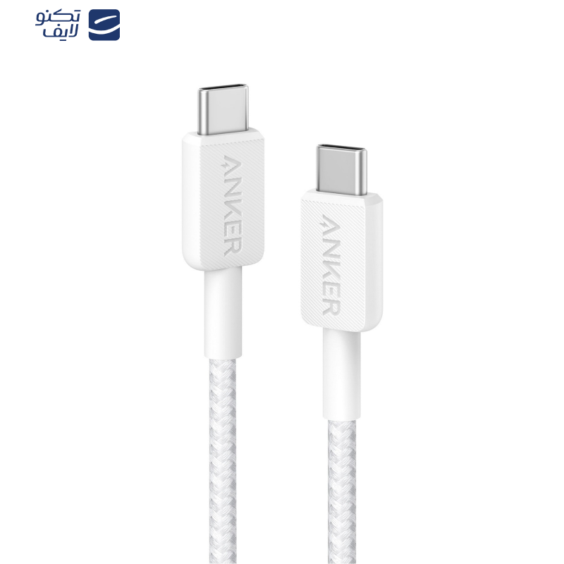 کابل تبدیل USB-C به USB-C انکر مدل A81F6 طول 1.8 متر