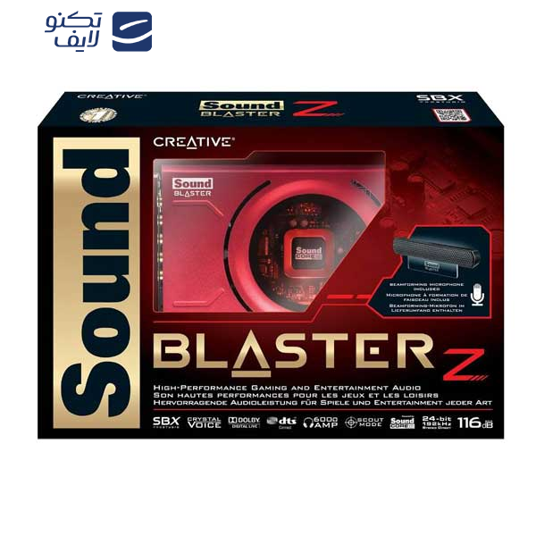 کارت صدای کریتیو مدل Sound Blaster Z