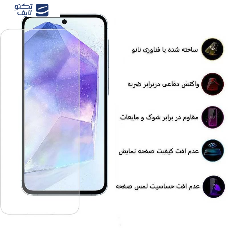 محافظ صفحه نمایش اپیکوی مدل Clear Pro مناسب برای گوشی موبایل سامسونگ Galaxy S24 FE/ A55/ A35