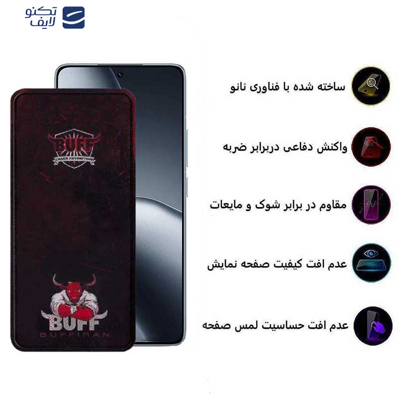 محافظ صفحه نمایش بوف مدل Muscle-Bull مناسب برای گوشی موبایل شیائومی 14T Pro / 14T / Redmi K70 Ultra