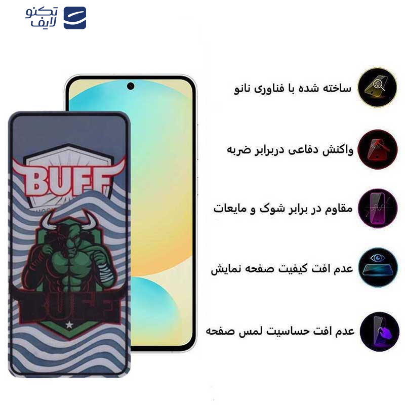 محافظ صفحه نمایش بوف مدل Super Power-G مناسب برای گوشی موبایل سامسونگ Galaxy S24 FE/ A55 / A35