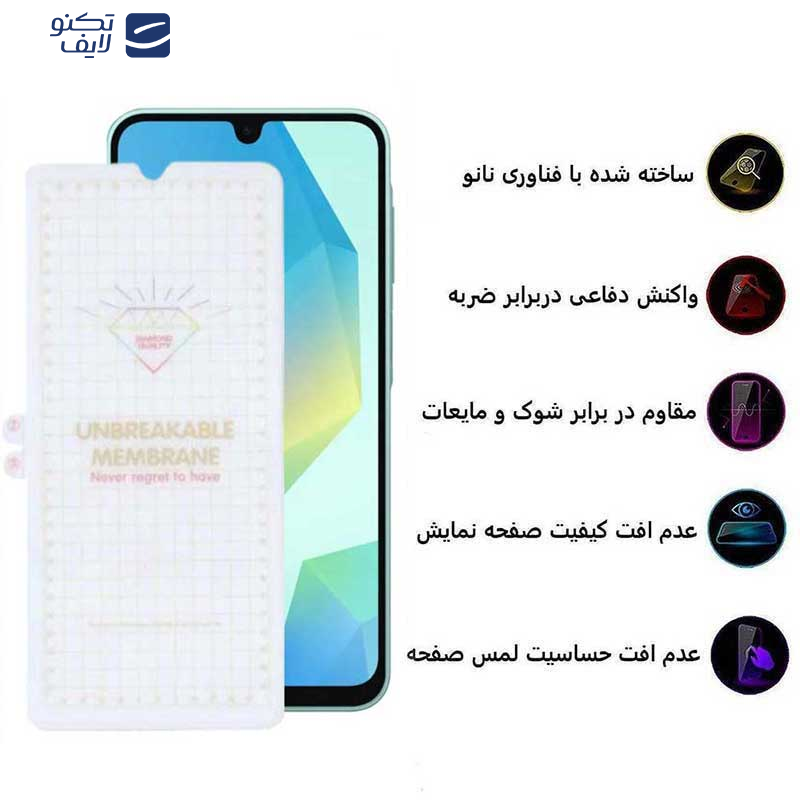 محافظ صفحه نمایش بوف مدل Hydrogel مناسب برای گوشی موبایل سامسونگ Galaxy A16 5G/ A16 4G