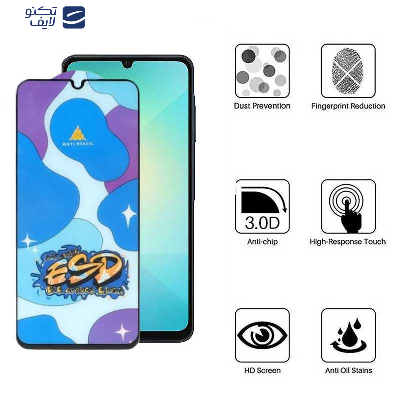 محافظ صفحه نمایش اپیکوی مدل Star ESD مناسب برای گوشی موبایل سامسونگ Galaxy A06/A06s/A05s/A05/F05