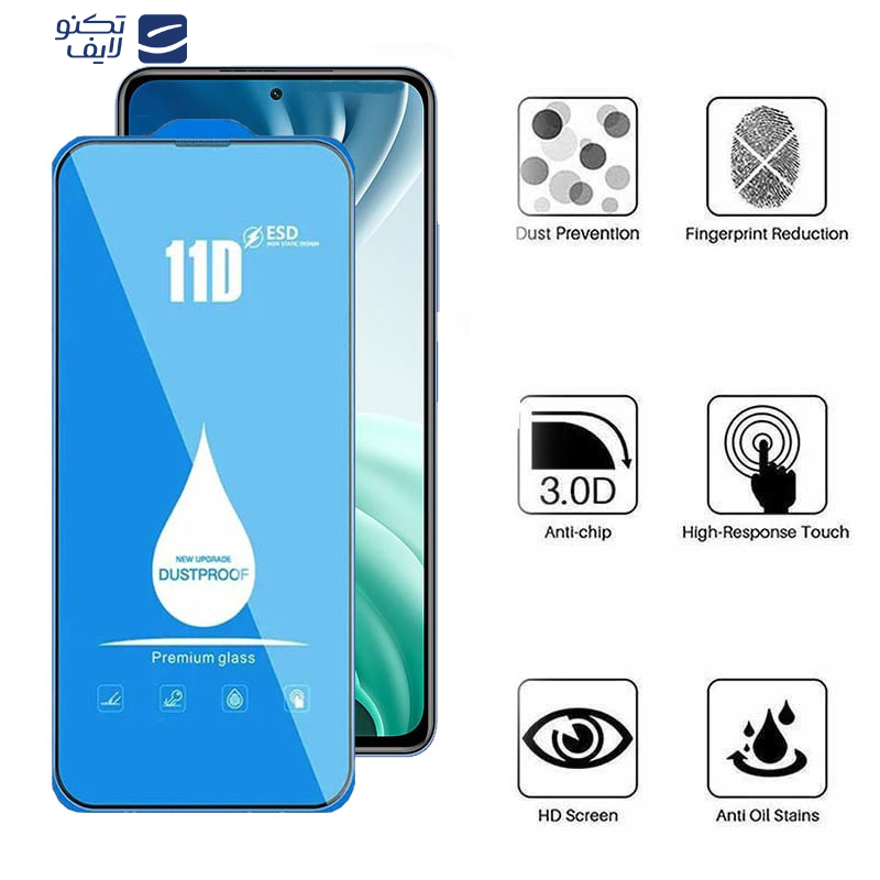 محافظ صفحه نمایش اپیکوی مدل Blue ESD مناسب برای گوشی موبایل شیائومی Mi 11i/ Mi 10i / Mi 11X/ Mi 11X Pro/ 11i/ 11i HyperCharge 5G