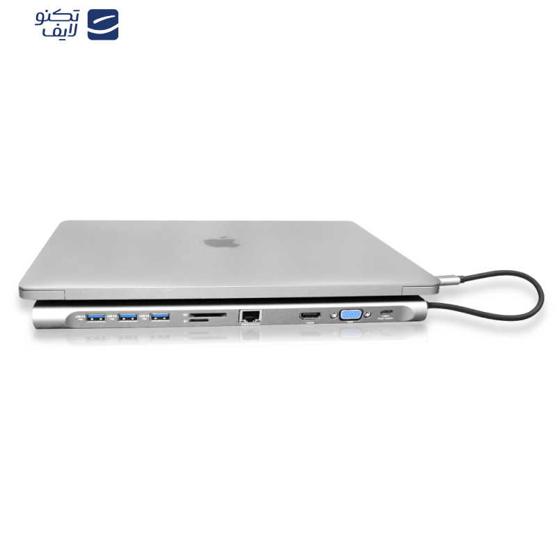 هاب 10 پورت USB-C جی سی پال مدل JCP6204