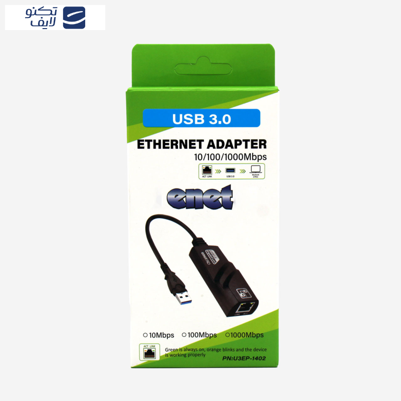 کارت شبکه USB ای نت مدل Enet-CoL9012