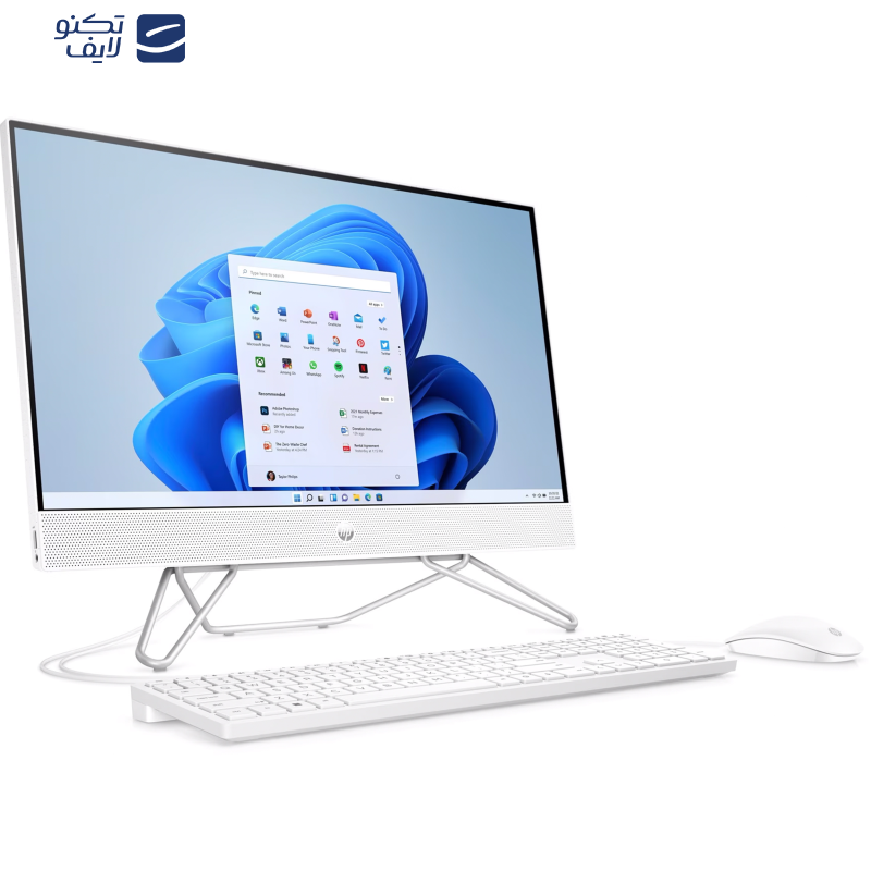 کامپیوتر همه کاره 23.8 اینچ اچ‌ پی مدل 24 CB1445nh-i3 1215U 16GB 512SSD Intel UHD