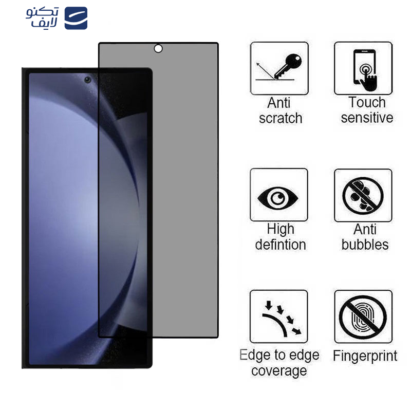  محافظ صفحه نمایش حریم شخصی اپیکوی مدل Privacy مناسب برای گوشی موبایل سامسونگ Galaxy Z Fold 6  