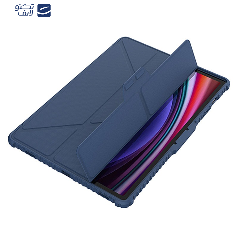 کیف کلاسوری نیلکین مدل Camshield Bumper Flip Folding مناسب برای تبلت سامسونگ Galaxy Tab S10 Plus/S9 Plus/S8 Plus/S7 Plus/S7 Fe