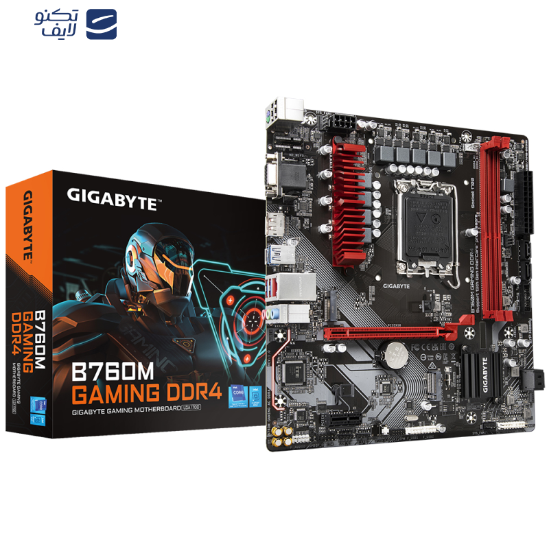 مادربرد گیگابایت مدل B760M GAMING DDR4 rev. 1.0