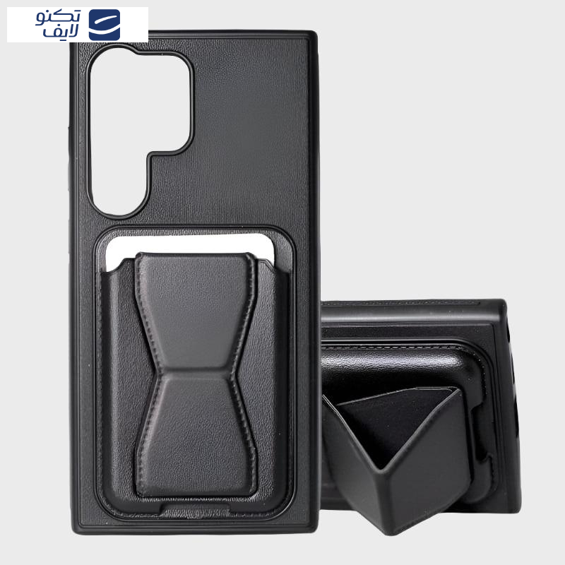 کاور اپیکوی مدل Pocket Leather Stand مناسب برای گوشی موبایل سامسونگ Galaxy S25 Ultra