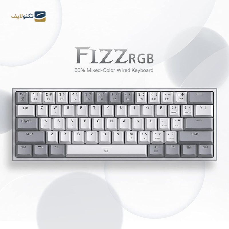 gallery-کیبورد گیمینگ ردراگون مدل K617 FIZZ White Blue SW copy.png