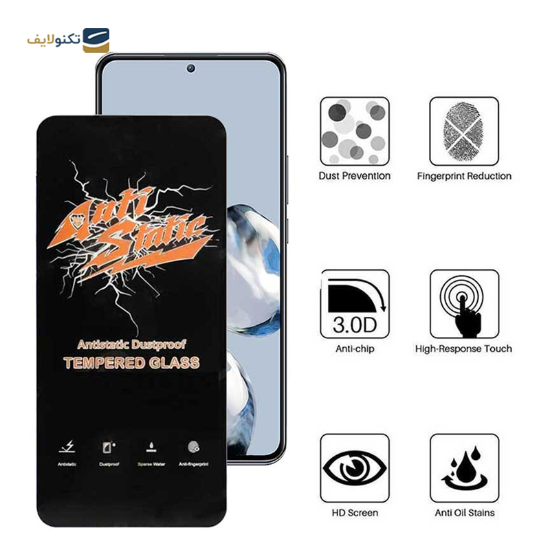 gallery-گلس گوشی شیائومی Redmi K60 Pro اپیکوی مدل Antistatic Dustproof copy.png