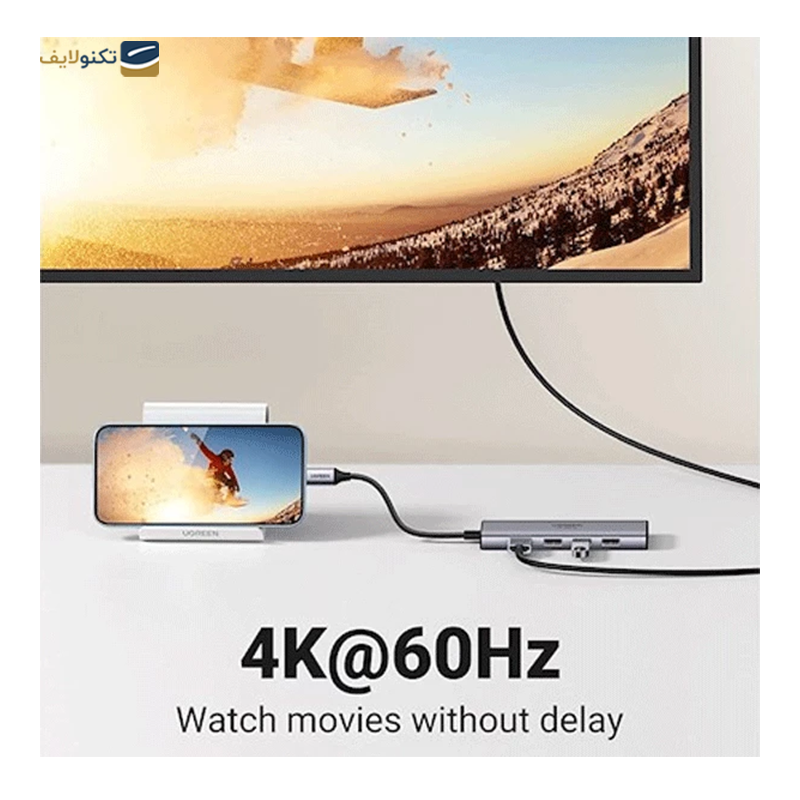 gallery-هاب USB-C یوگرین 6 پورت مدل 60383 CM511 copy.png