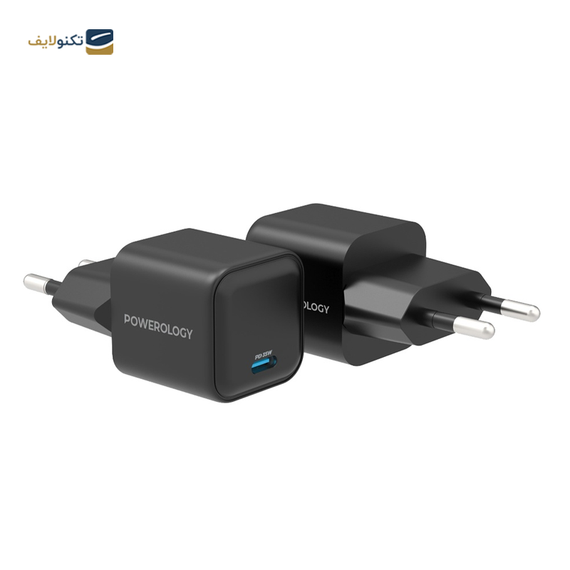 gallery-شارژر دیواری پاورولوجی مدل Ultra-Compact GaN PWCUQC015 توان 20 وات copy.png