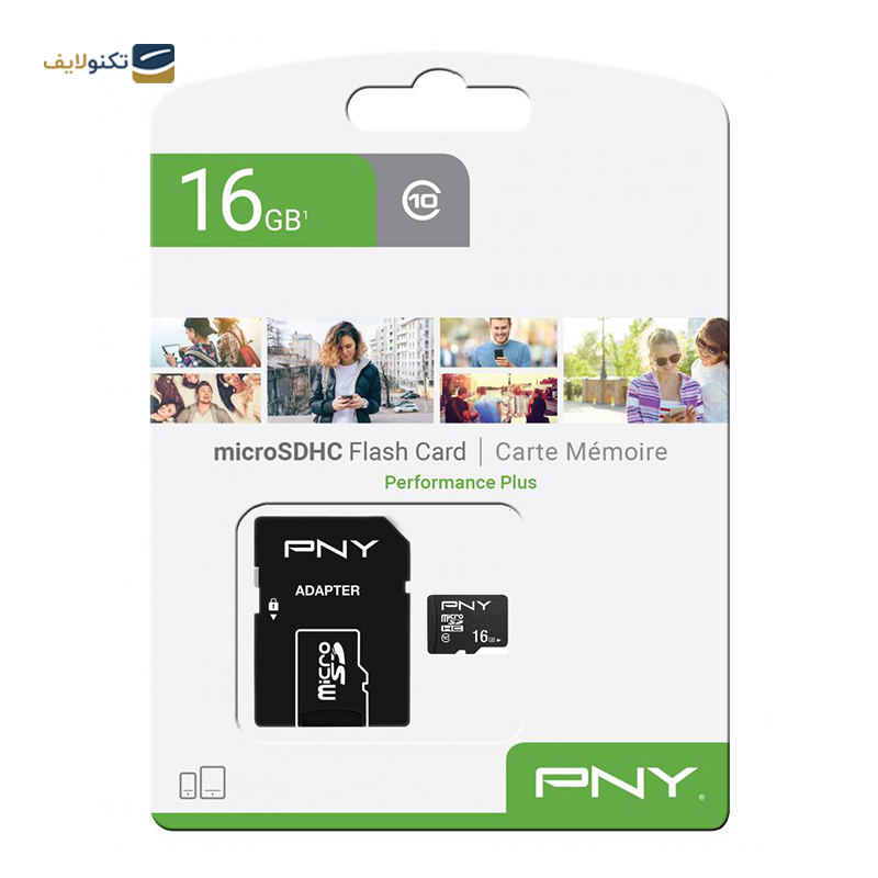 gallery-کارت حافظه MicroSDHC پی ان وای مدل Performance Plus کلاس 10 ظرفیت 16 گیگابایت به همراه آداپتور SD copy.png