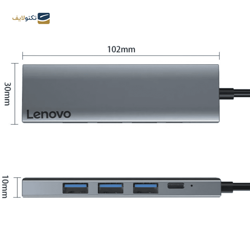 gallery-هاب USB-C لنوو 5 پورت مدل Lenovo Docking-gallery-2-TLP-38936_6965085d-3803-44bb-9b08-1456cee774d1.png