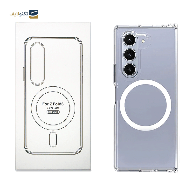 gallery-کاور گوشی سامسونگ Galaxy Z Fold 4 مدل Clear Case Magnetic copy.png