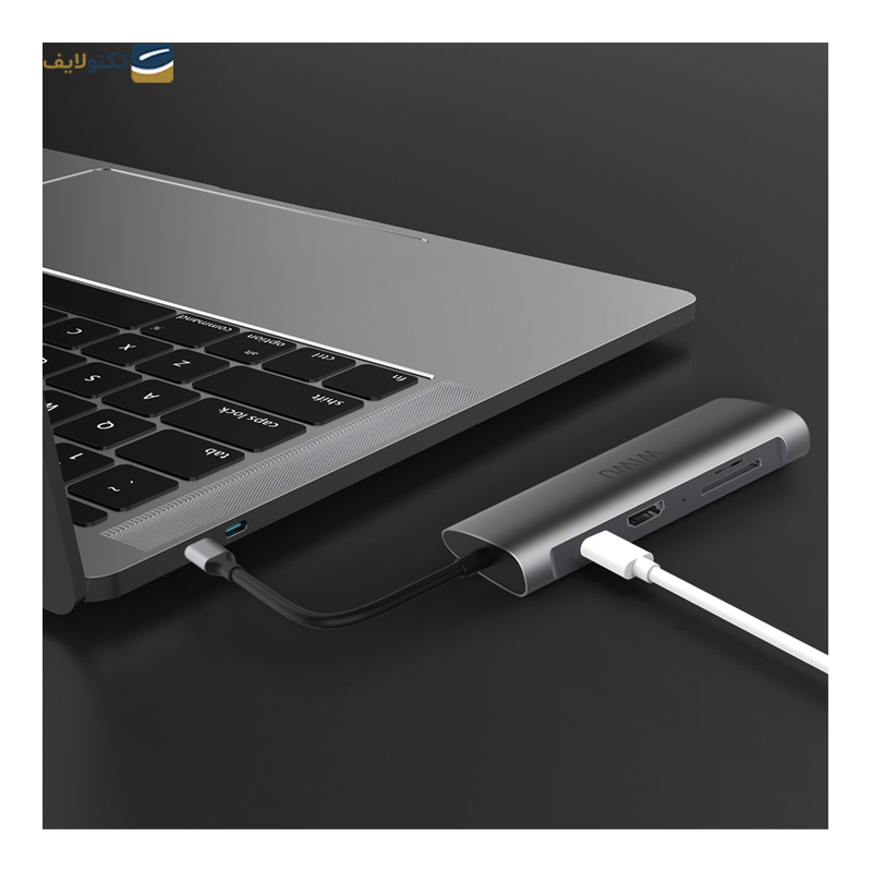 gallery-هاب USB-C ویوو 7 پورت مدل New Cyber CB007 copy.png