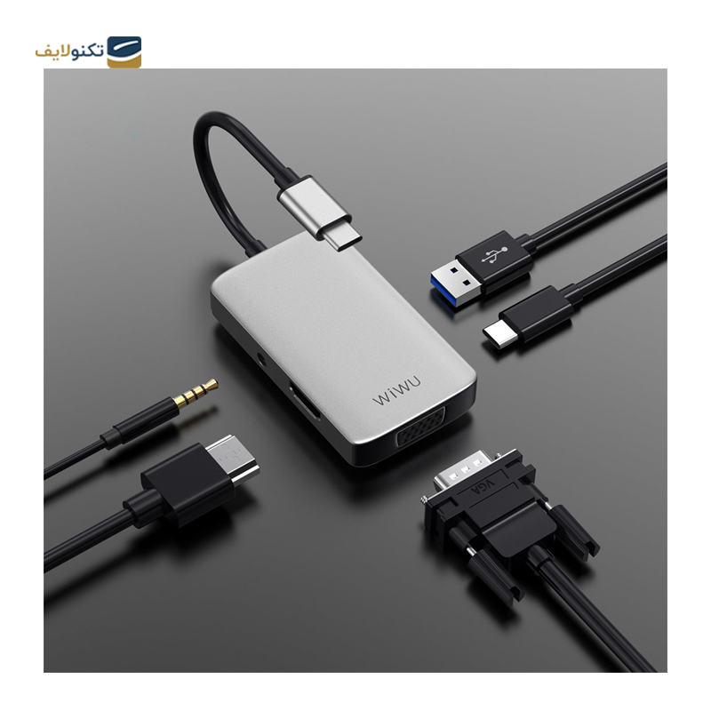 gallery-هاب USB-C ویوو 4 پورت مدل Alpha 440 Pro copy.png