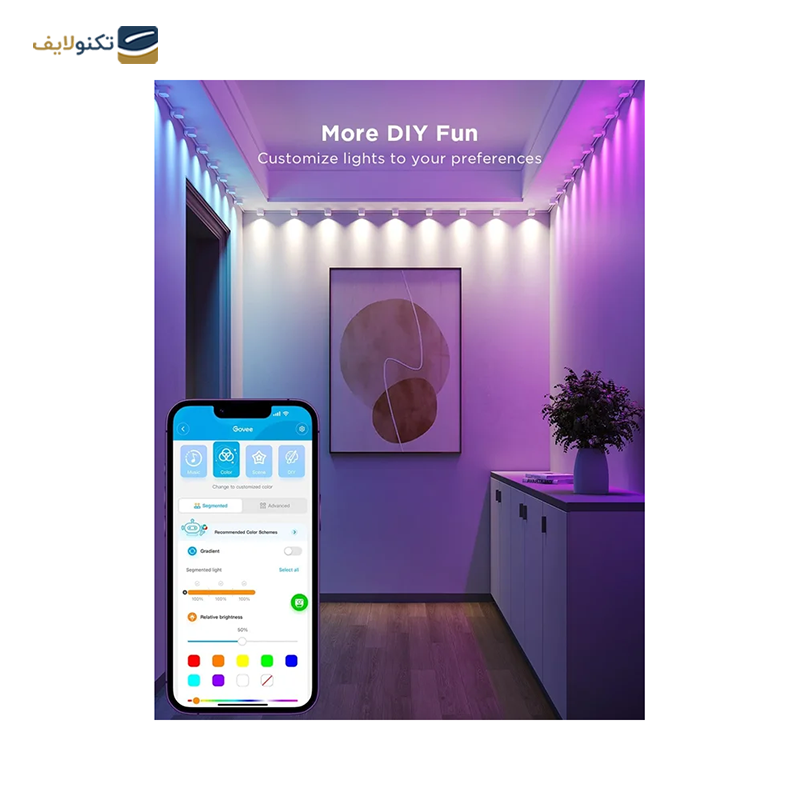 gallery-ریسه هوشمند گووی مدل RGBIC Wi-Fi/Bluetooth LED Strip Lights With Protective Coating H612A طول 5 متر copy.png