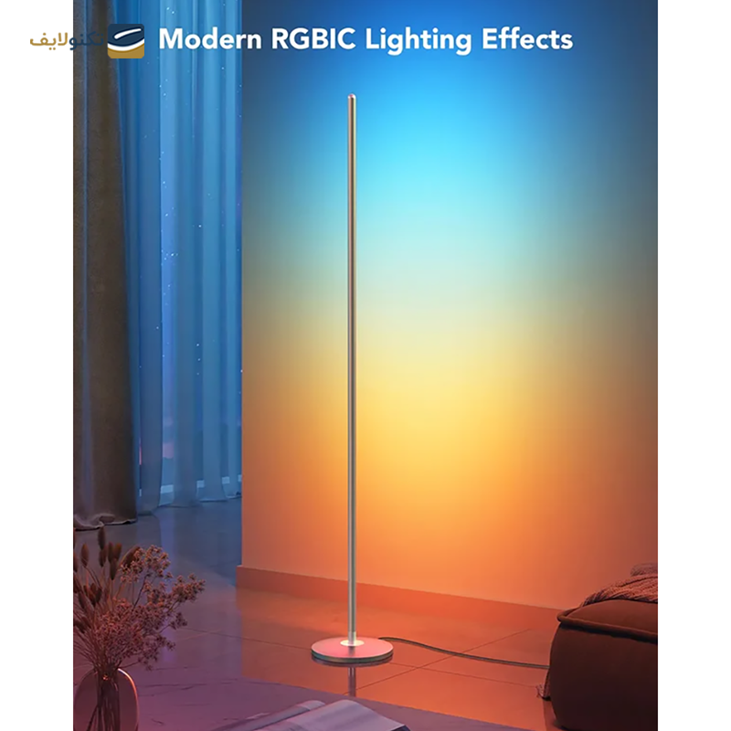 gallery-چراغ هوشمند گووی مدل Lyra RGBICWW Corner Floor Lamp H6072 copy.png