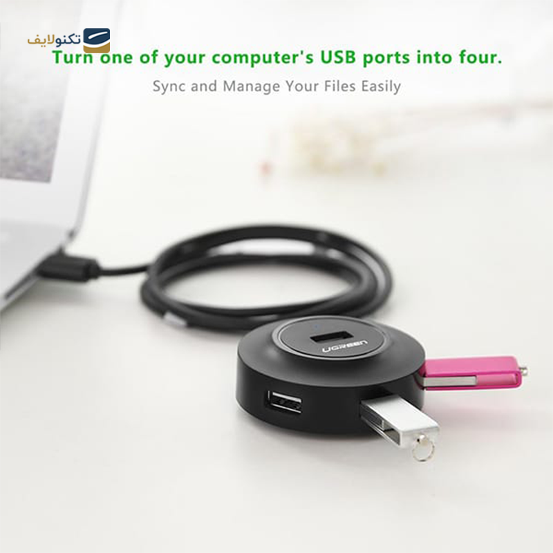 gallery-هاب USB-C یوگرین 4 پورت مدل CM473 15395 copy.png