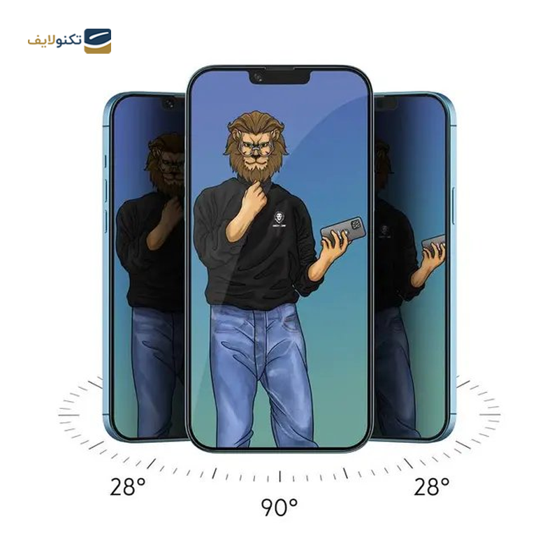 gallery-گلس گوشی اپل iPhone 13 Pro گرین حریم شخصی مدل 9H Steve Privacy Full copy.png