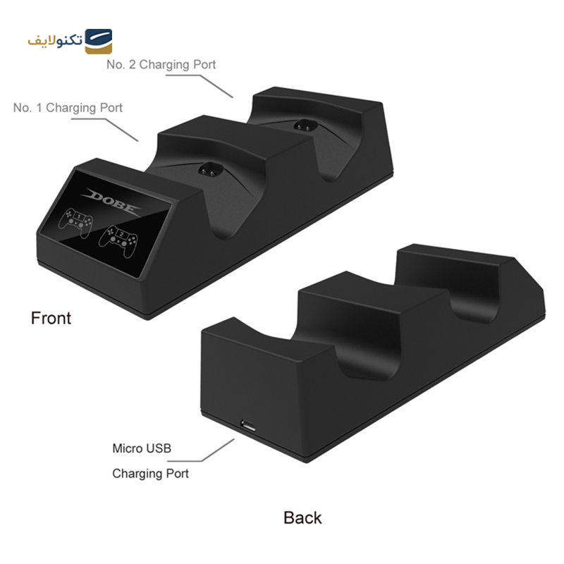 gallery-پایه شارژر دسته سونی مدل DualSense Charging Station مناسب برای PS5 - های کپی copy.png